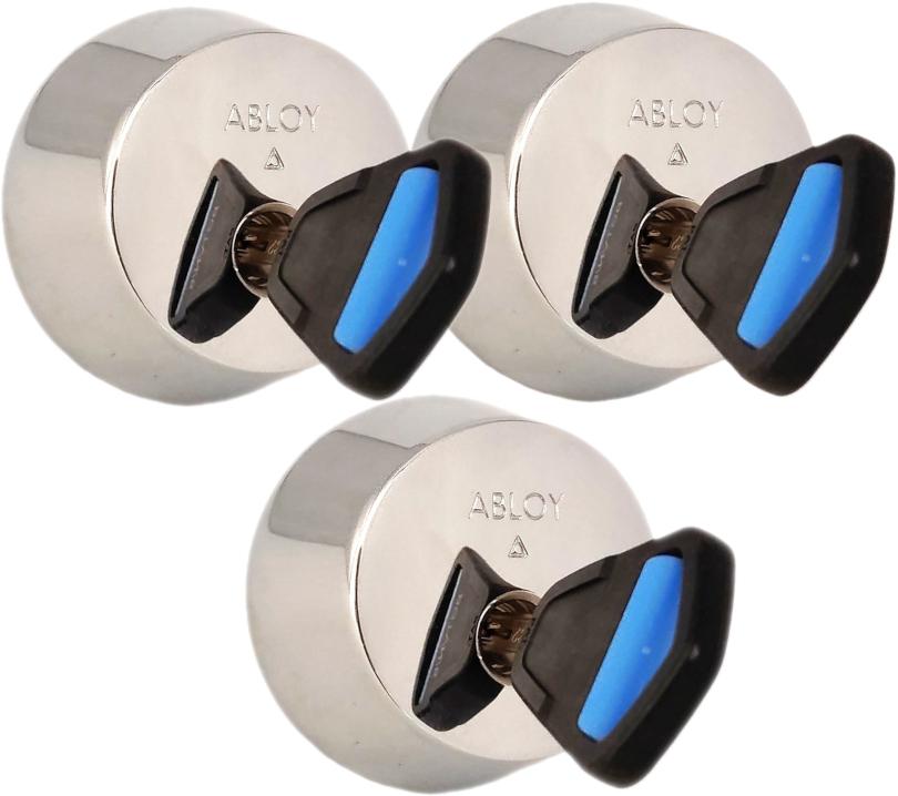 ABLOY EASY CY001J Cr x 3 sarjoitettua avainpesää