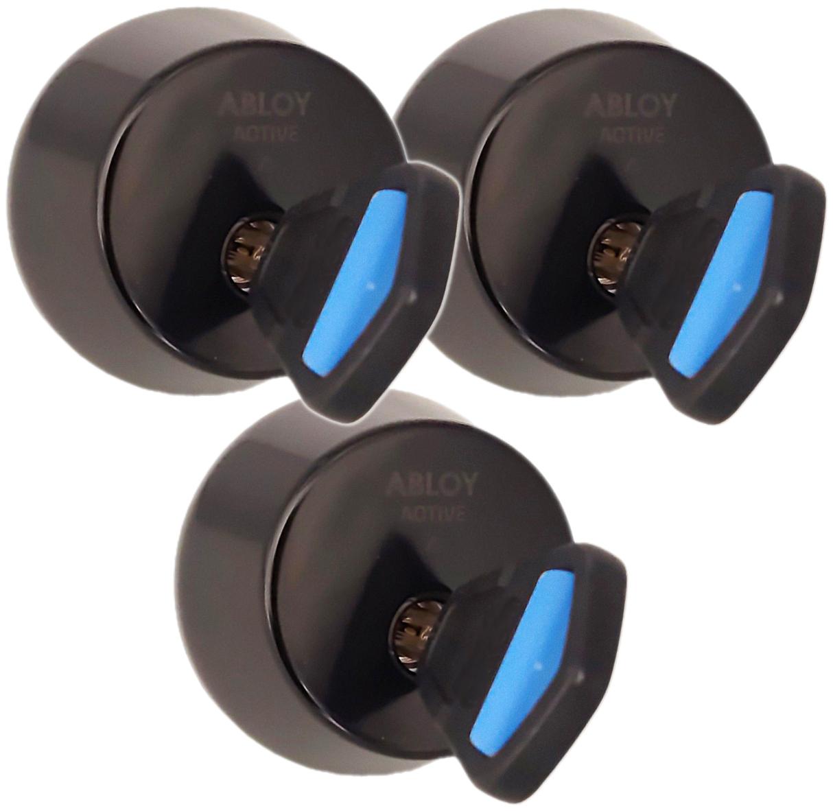 ABLOY EASY CY001J musta x 3 sarjoitettua avainpesää