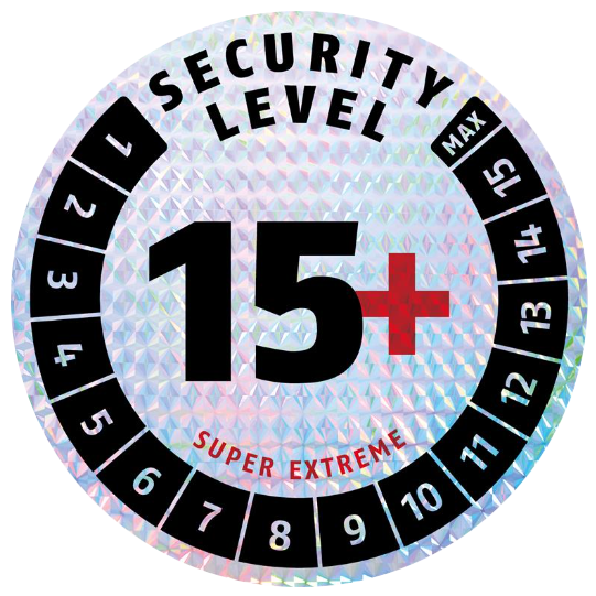 ABUS GRANIT™ Super Extreme 2500/165HB230 polkupyörän u-lukon luokitus 15/15